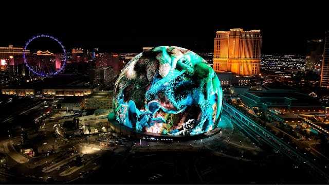 The Sphere, a must-do when in Las Vegas