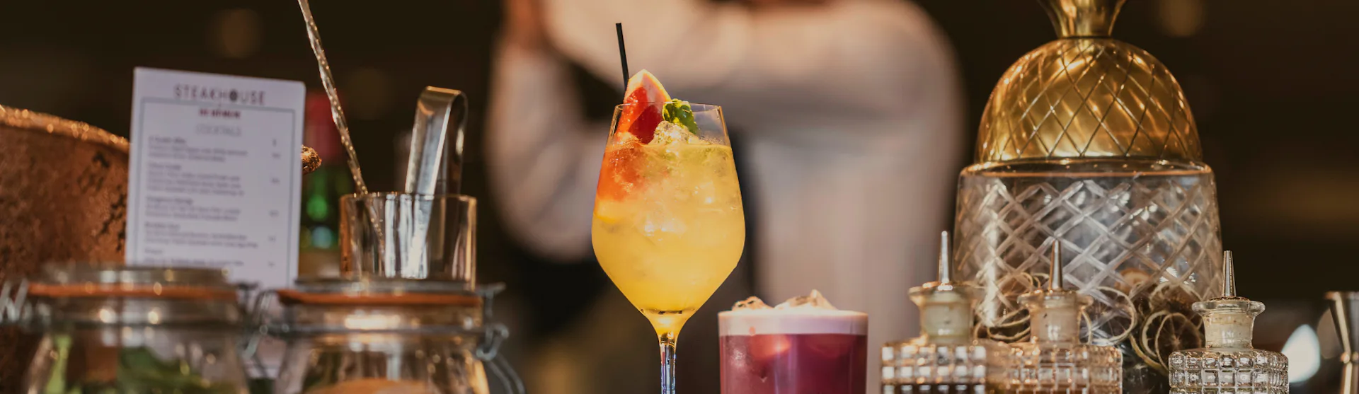 Cunard Cocktail Making
