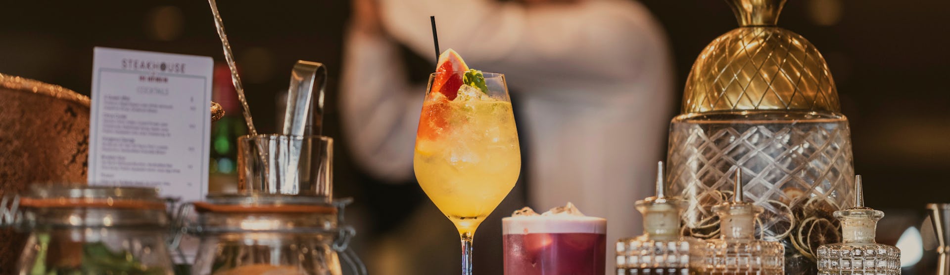 Cunard Cocktail Making
