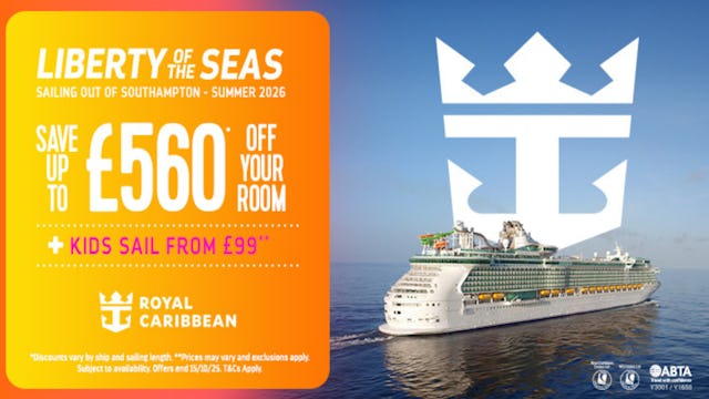 Royal Caribbean savings & £99pp kids places