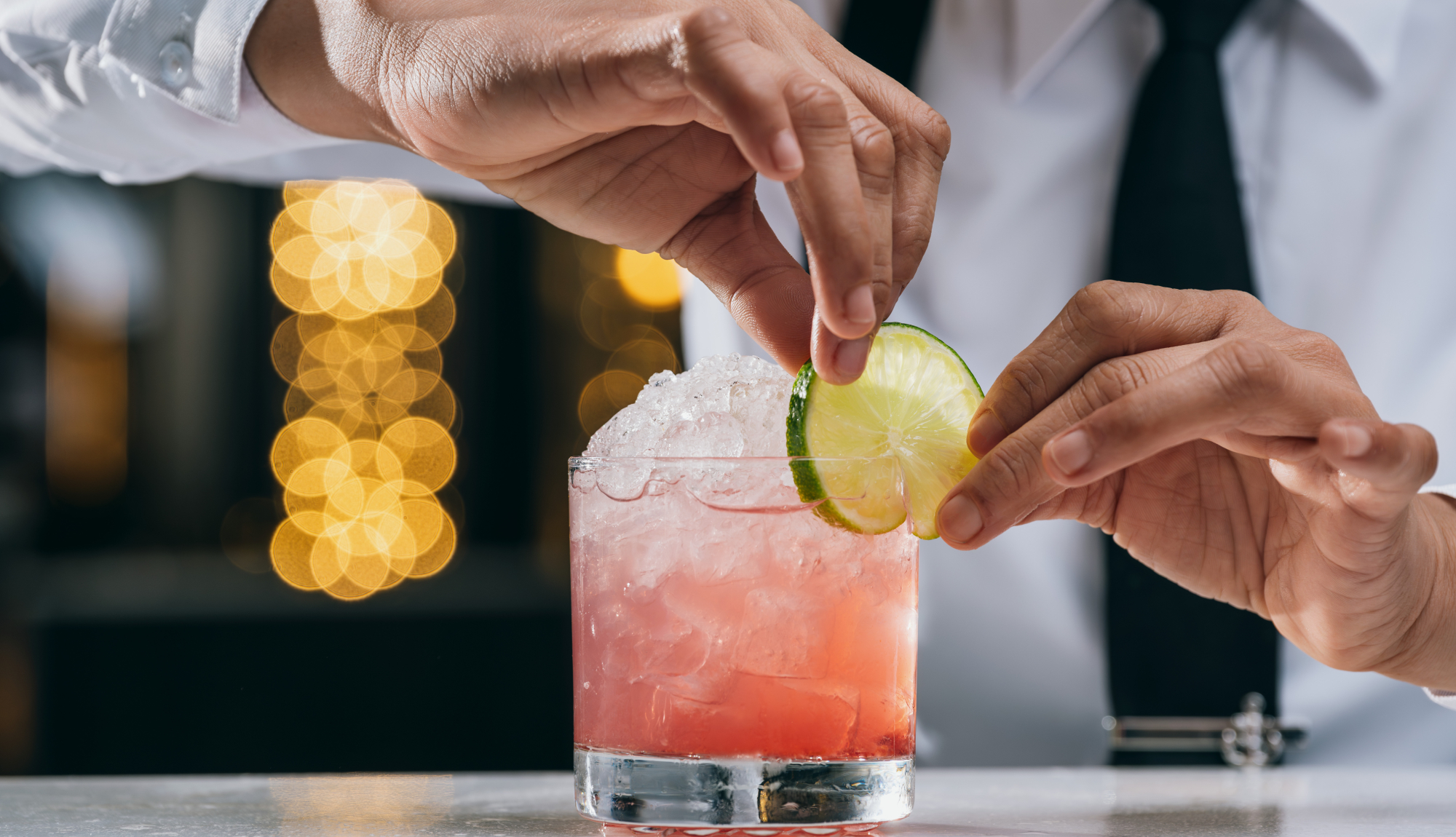 Cocktail being prepared as part of the Princess Plus and Premier Packages