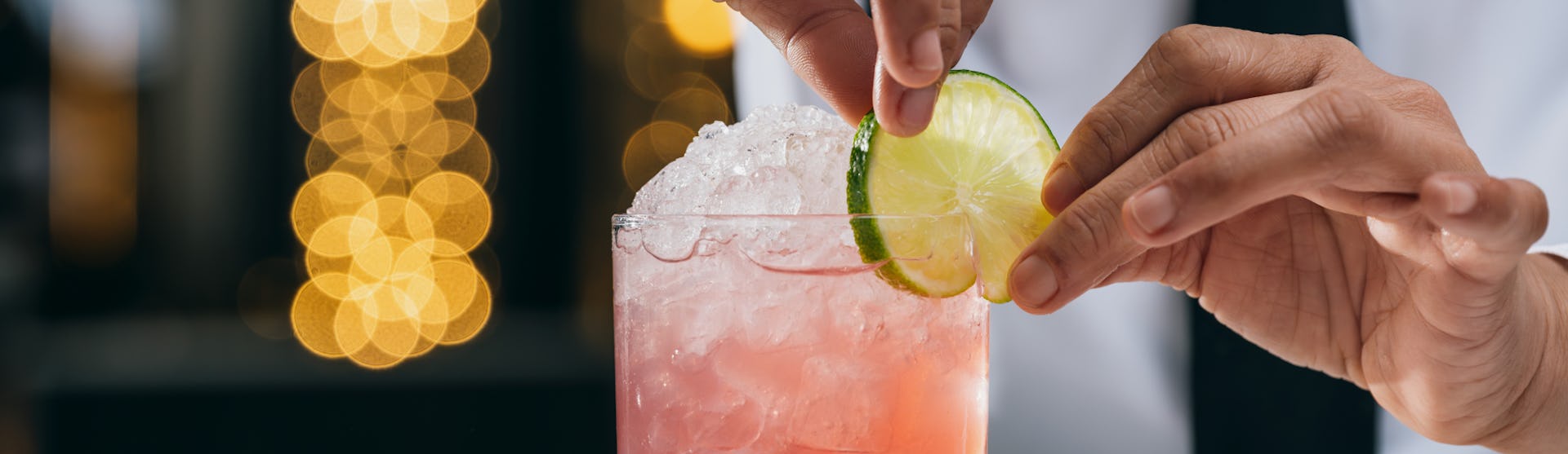 Cocktail being prepared as part of the Princess Plus and Premier Packages