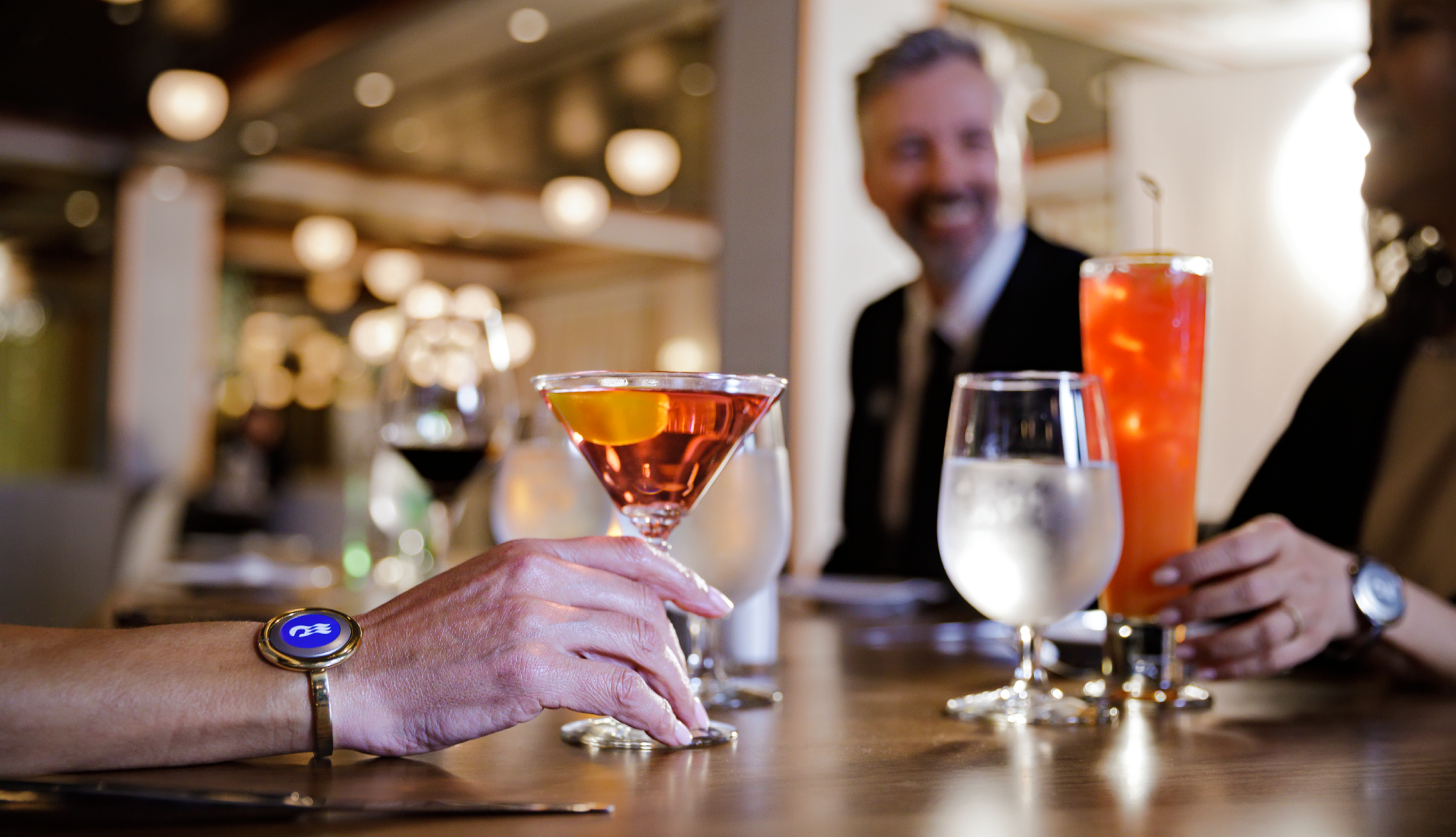 Cocktails served in Sabatinis with a Princess Plus and Premier Packages