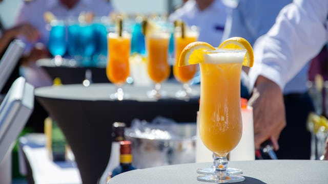 Ambassador Cruise Line Drinks Packages - Mocktails Poolside
