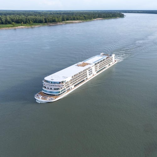 Viking Mississippi Aerial Forward View