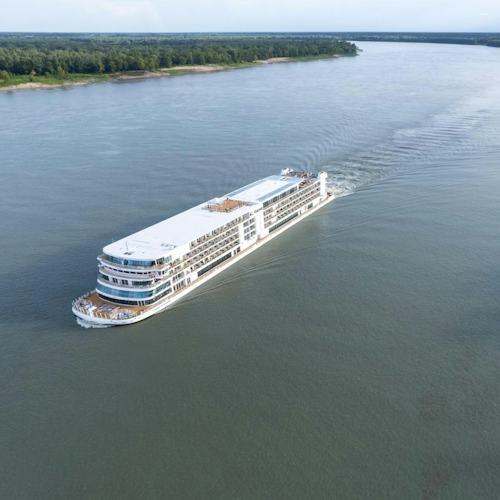 Viking Mississippi Aerial Forward View
