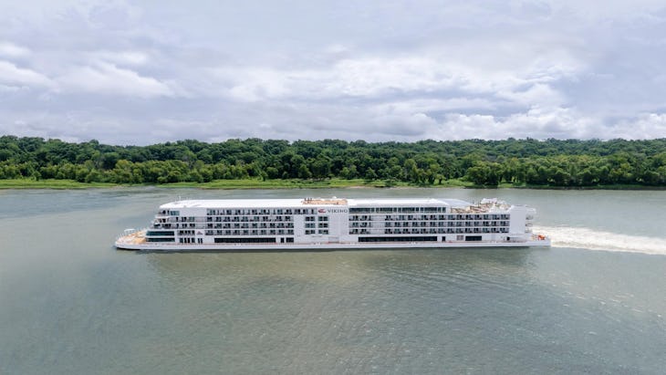 Viking Mississippi Aerial Side View