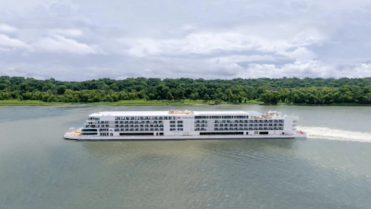 Viking Mississippi Aerial Side View