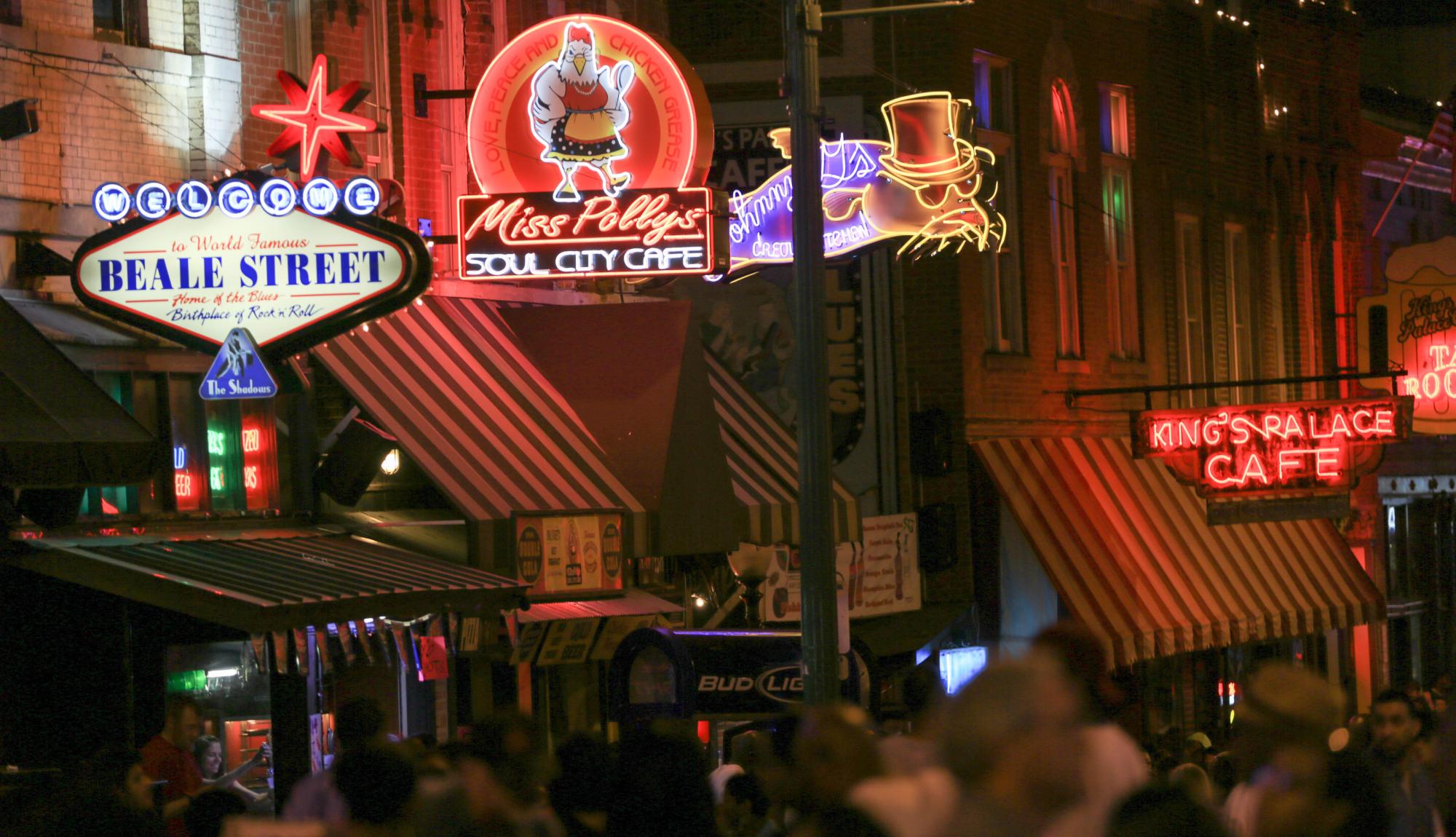 Memphis Beale Street Lights