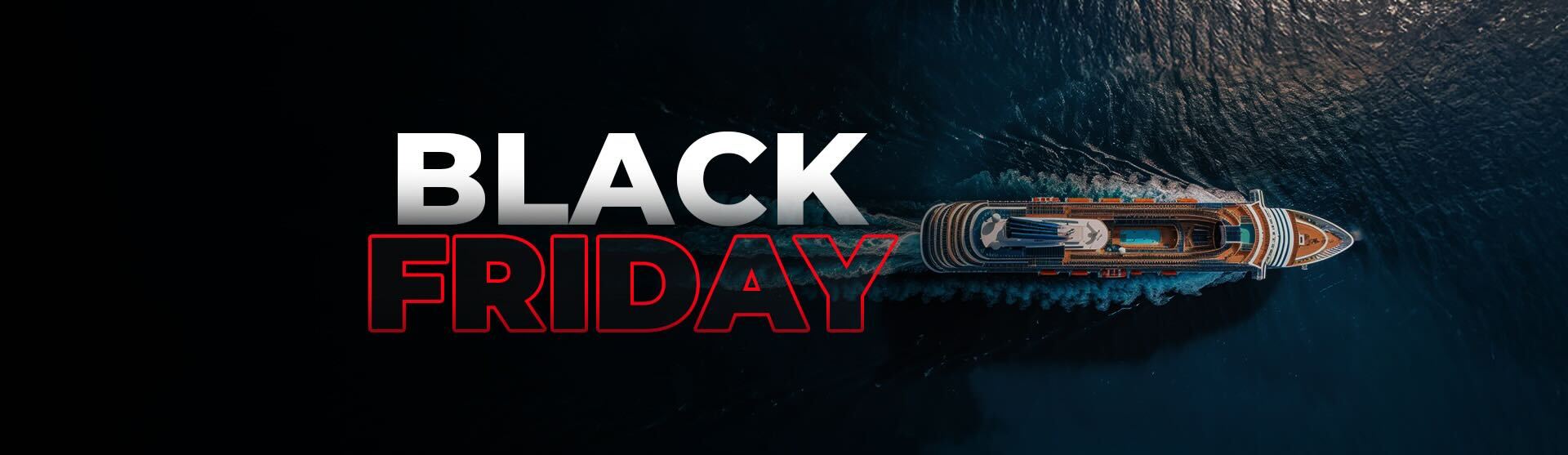 Black Friday Cruise Deals banner