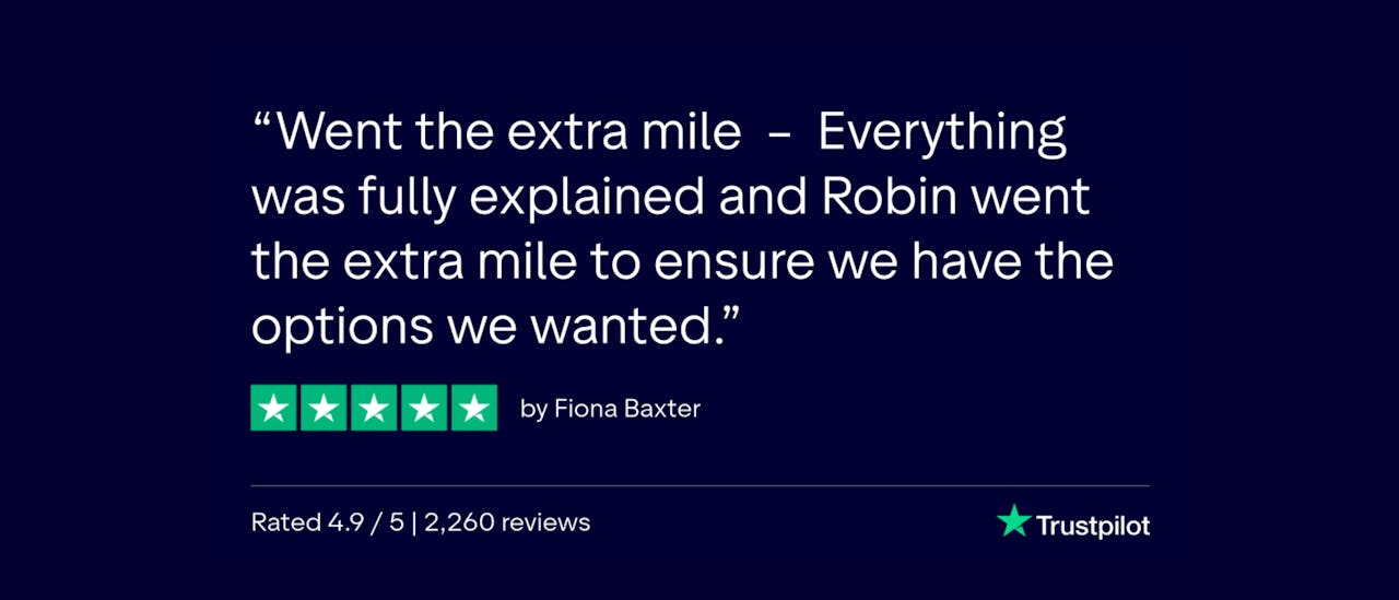 TrustPilot Review - Fiona Baxter
