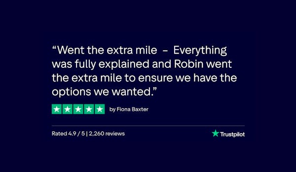 TrustPilot Review - Fiona Baxter