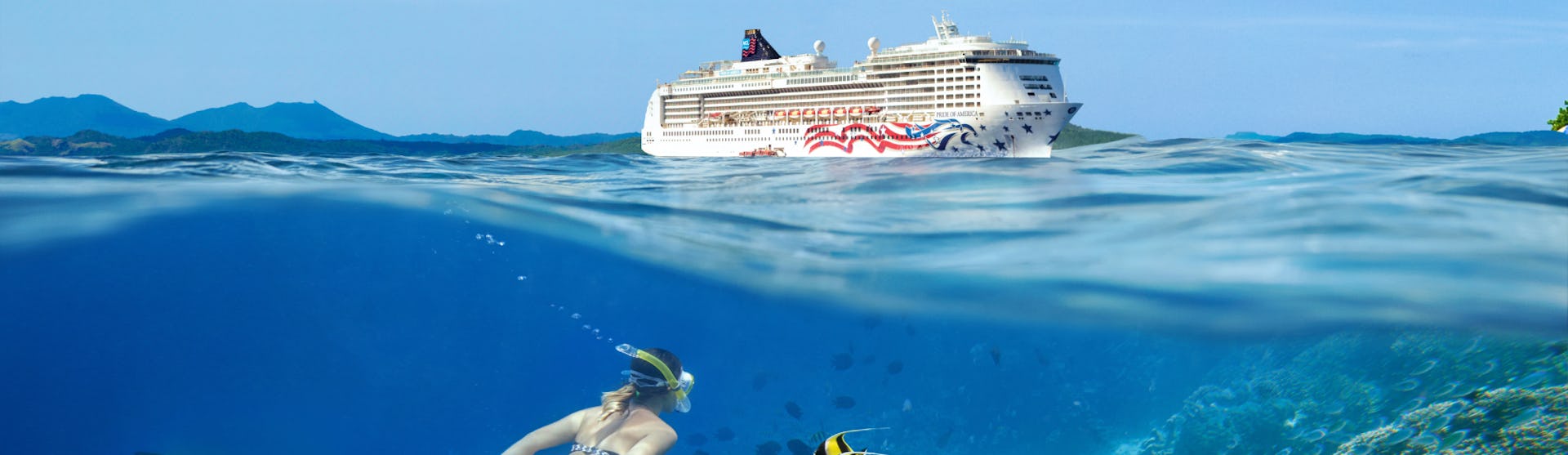 NCL Pride of America Hawaii - Snorkelling
