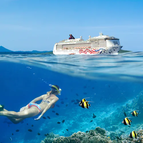 NCL Pride of America Hawaii - Snorkelling