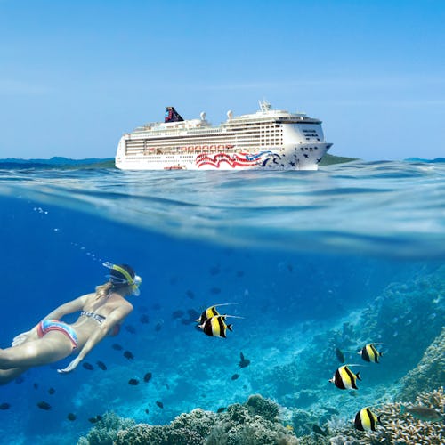 NCL Pride of America Hawaii - Snorkelling