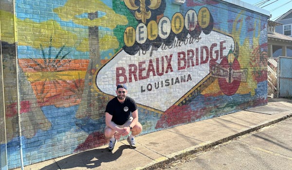 Head of Paramount Cruises, Patrick in Louisiana