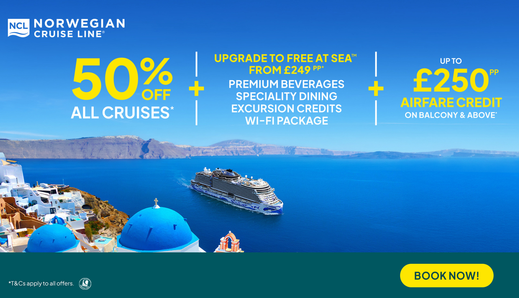 NCL 50% Off