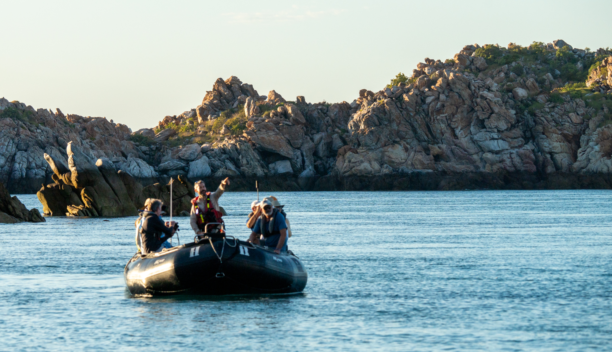 The Kimberley Expedition Cruises - Silica Beach Zodiac Cruise