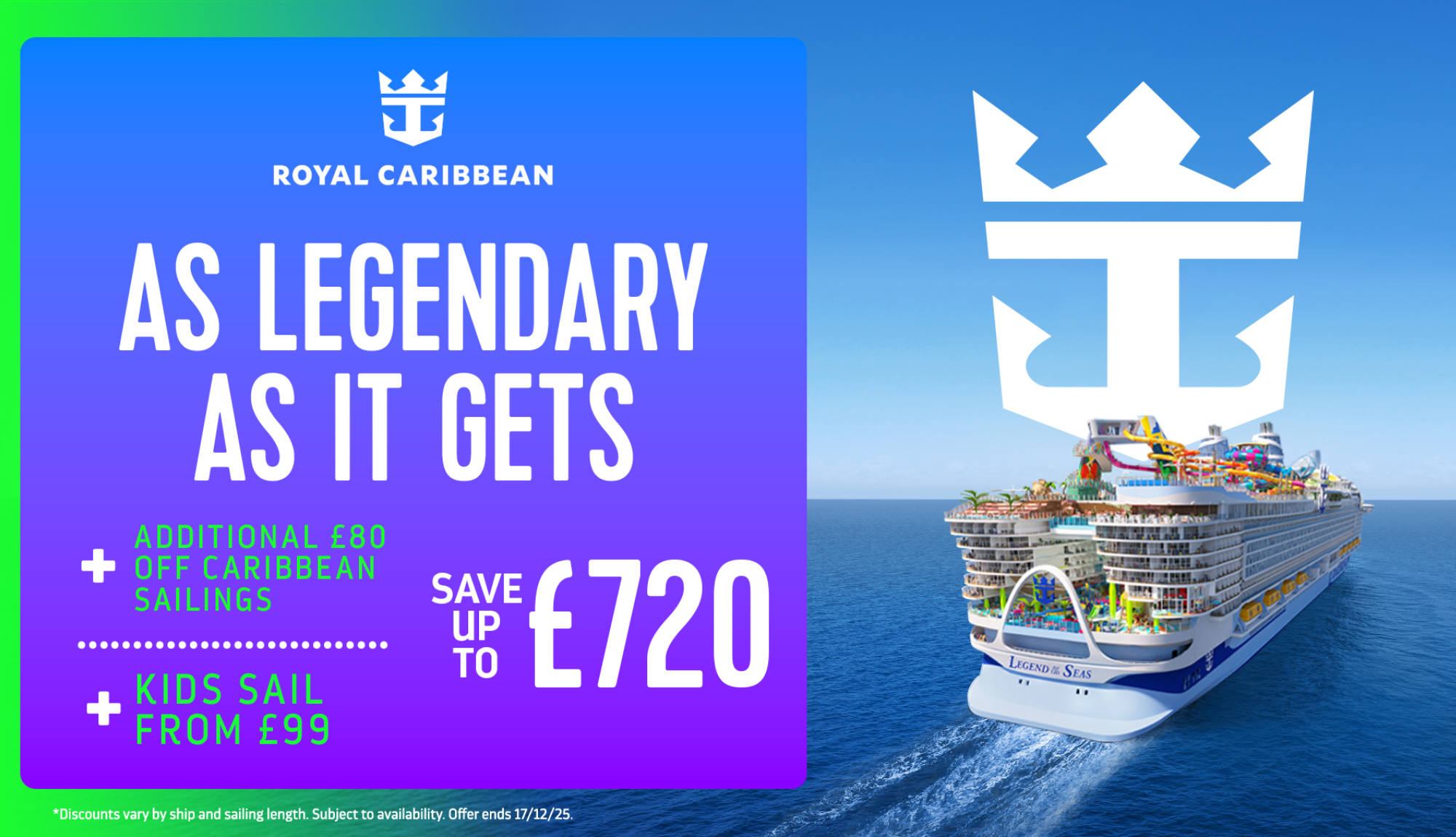 Royal Caribbean Wave Campaign 