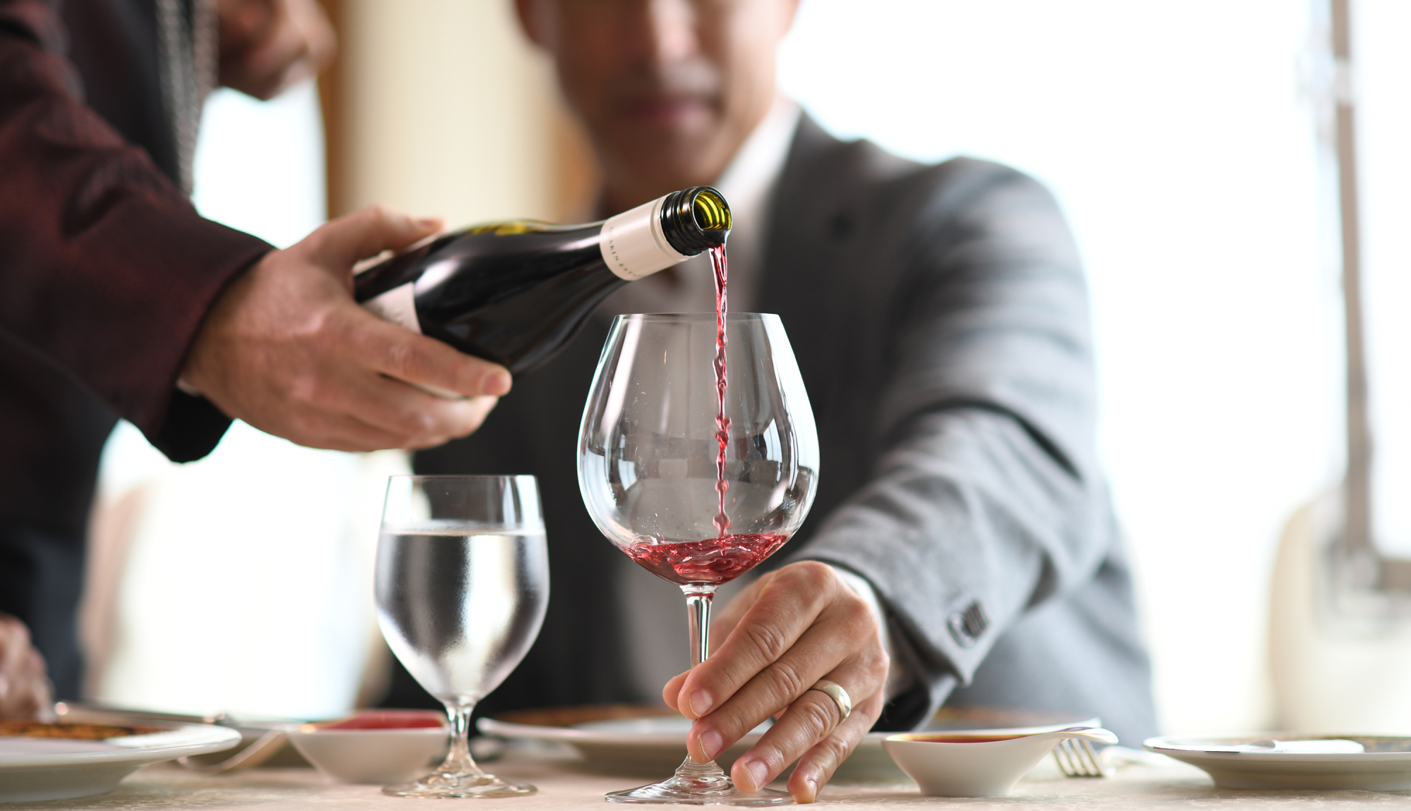 Oceania Cruises Drinks Packages - wine glass restaurant