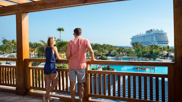 Harvest Caye Belize NCL - Ship View