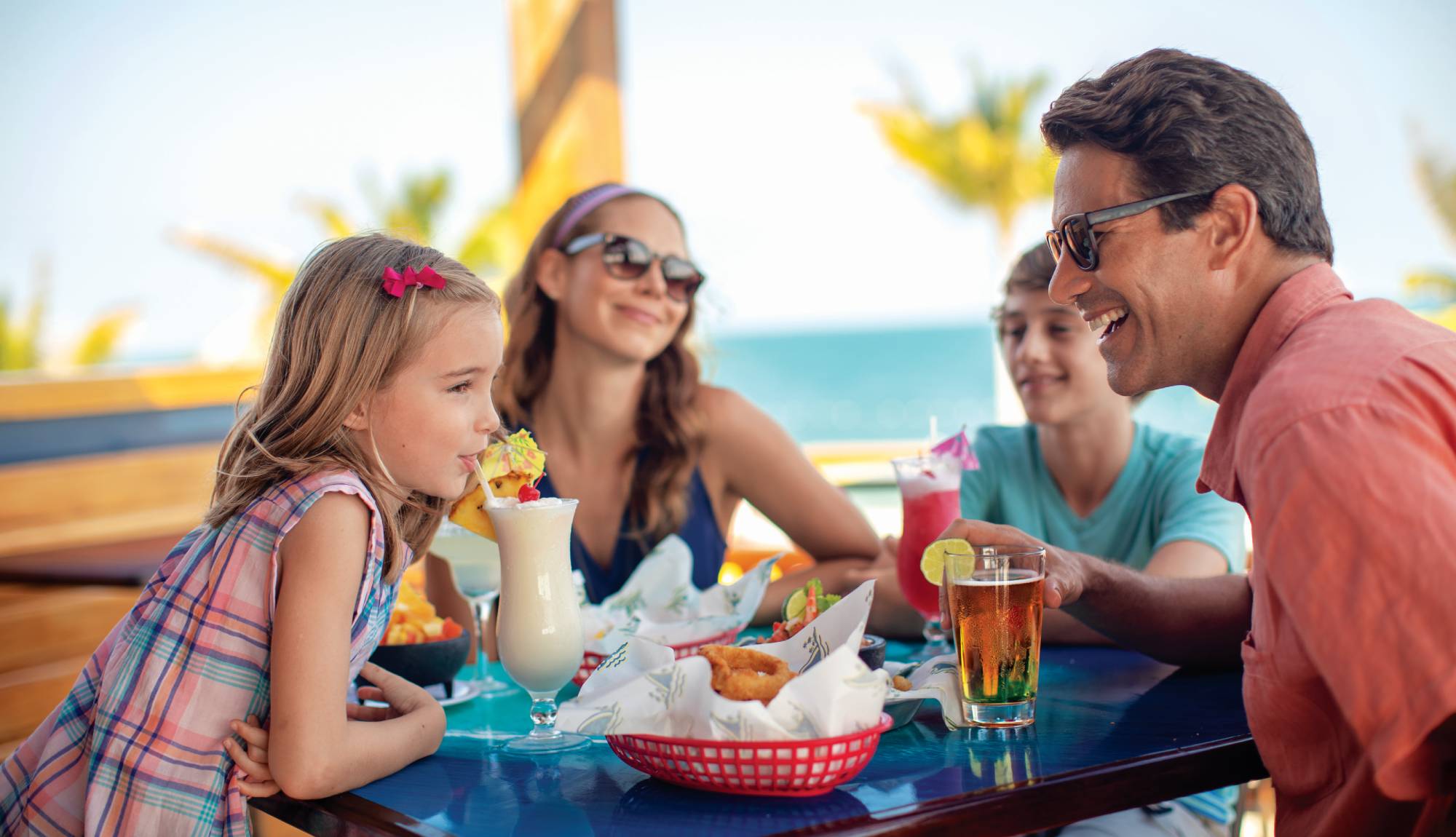 Harvest Caye Belize NCL - landshark bar grill
