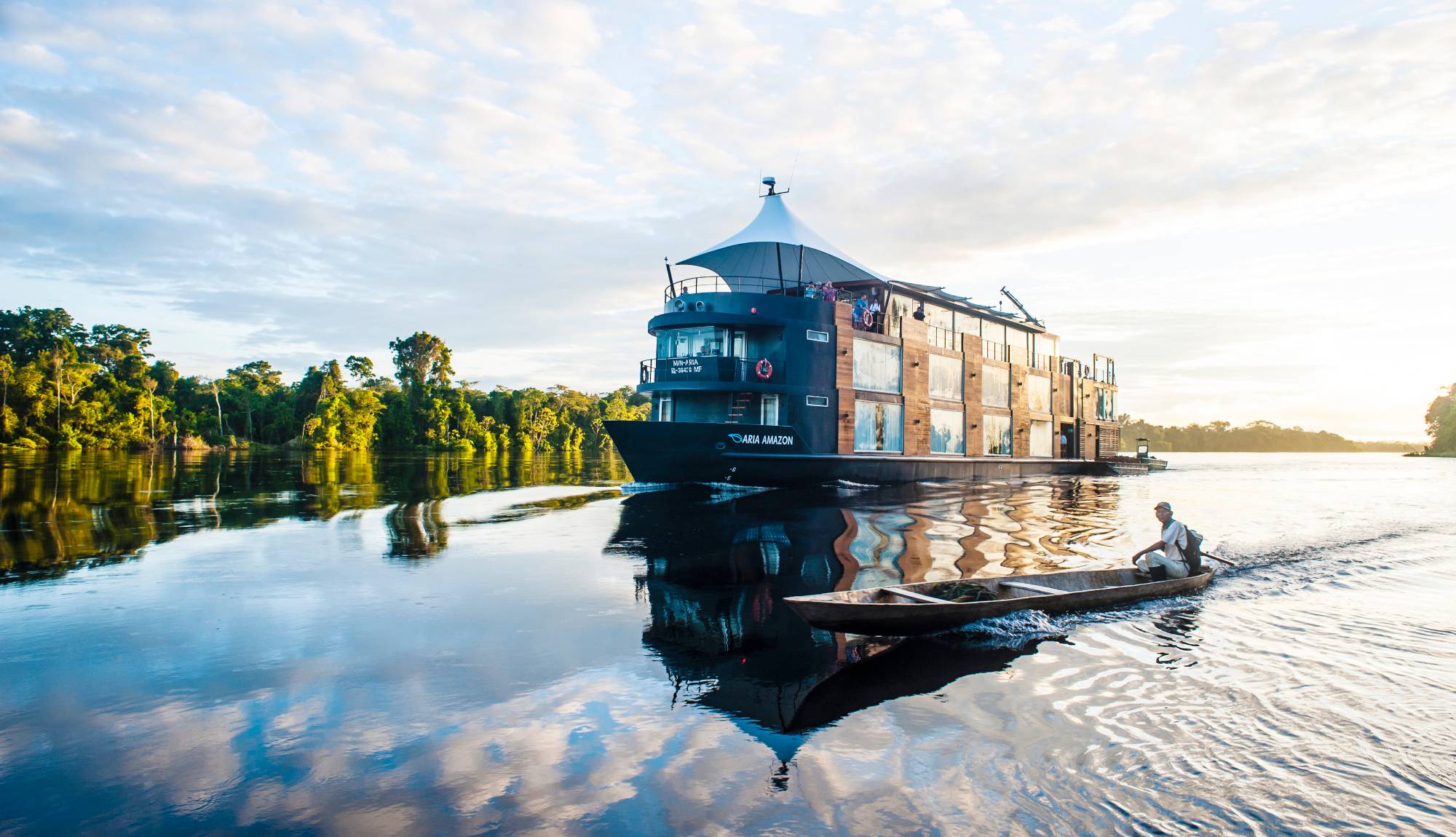Uniworld River Cruises - Aria Amazon close up