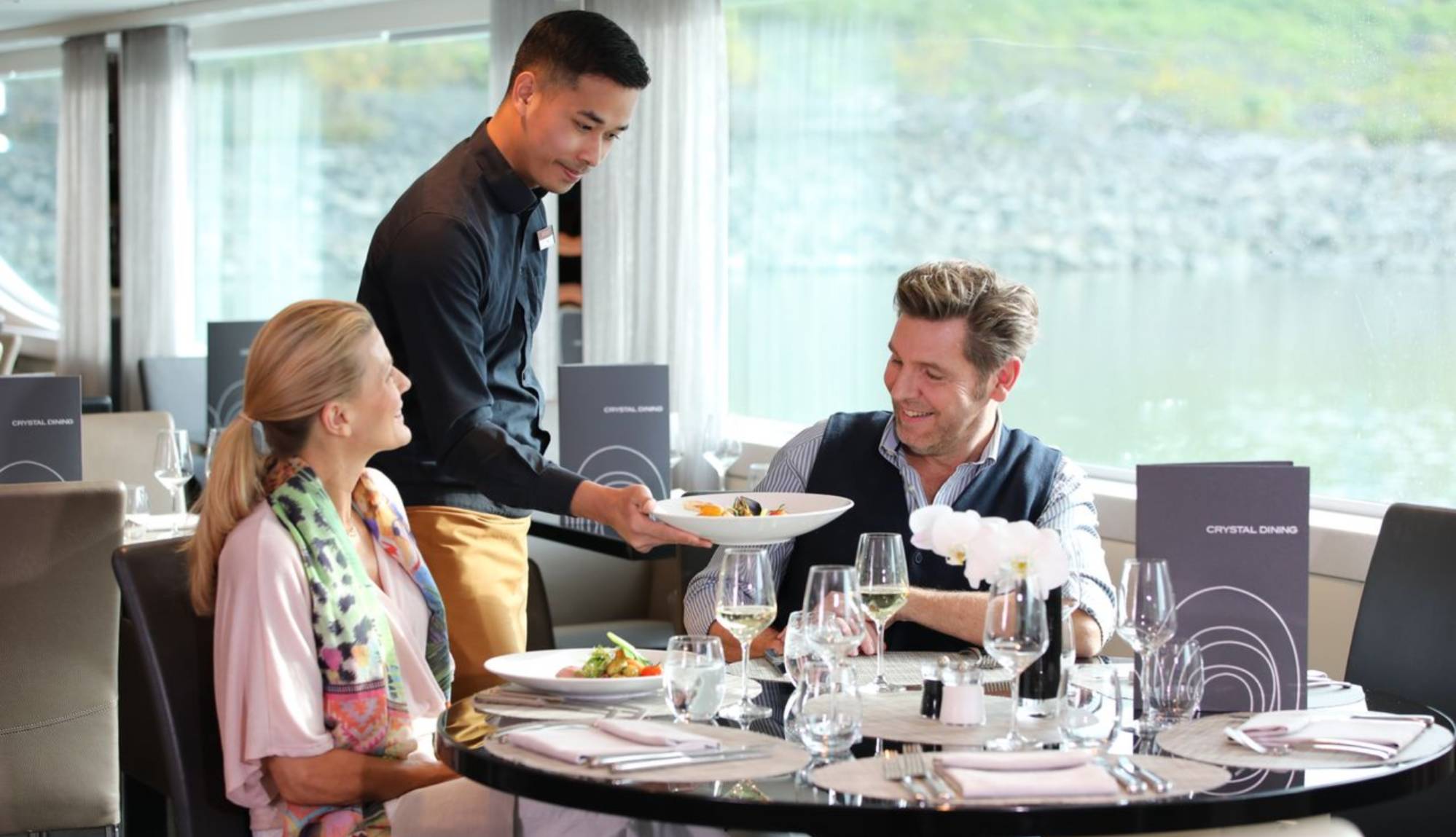 Scenic River Cruises - Scenic Crystal Dining