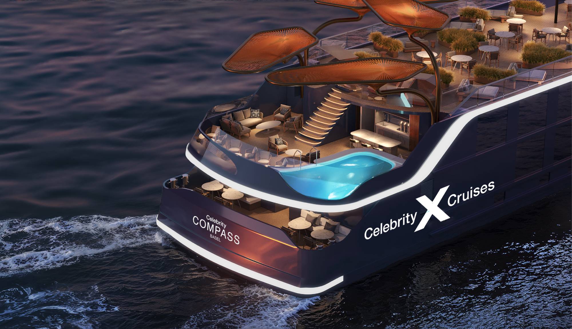 Celebrity Compass - Celebrity River Cruises aft