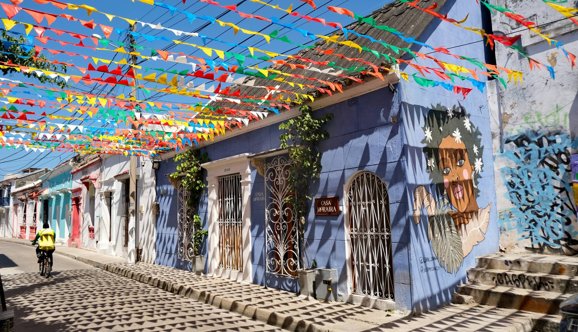 Cartagena, Colombia Getsemani Neighbourhood