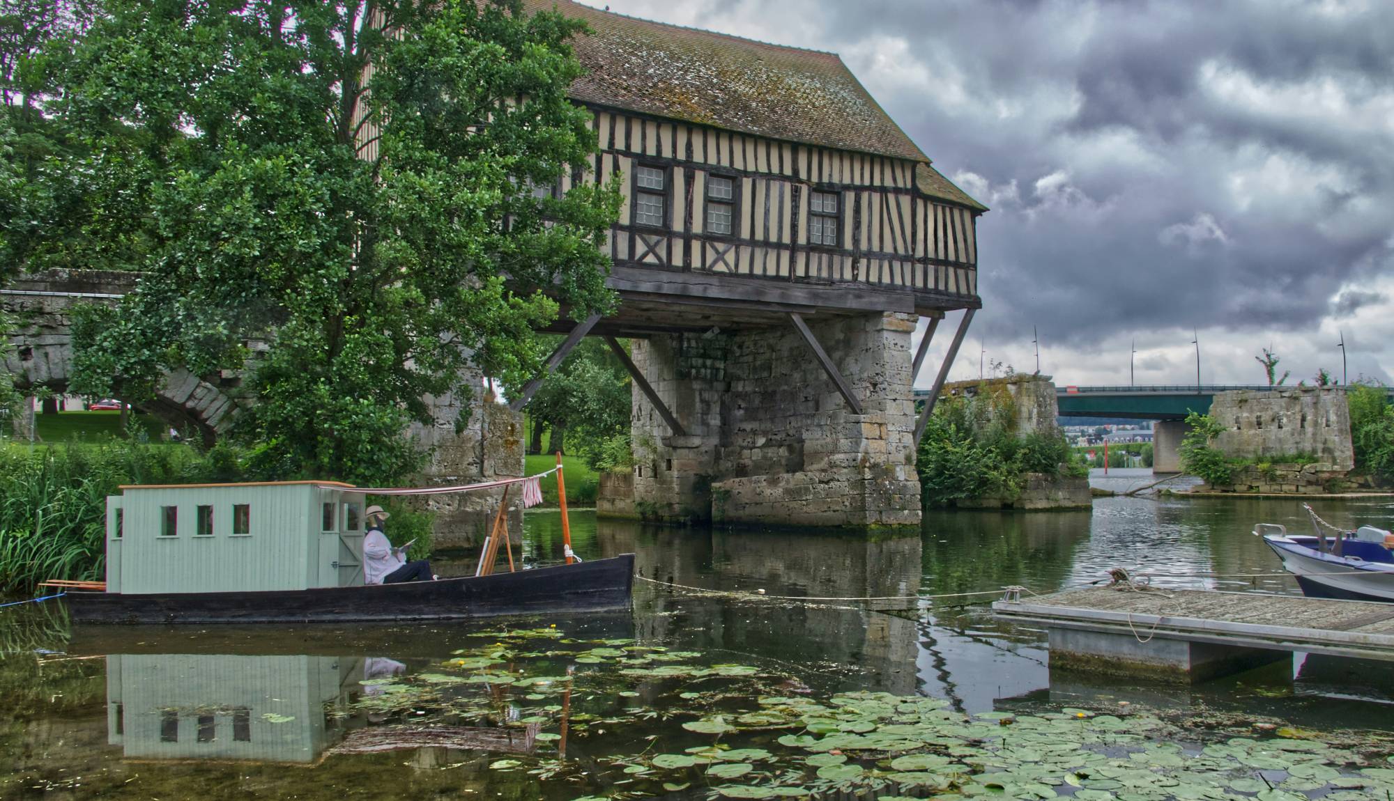 Vernon, France - Seine River Cruises