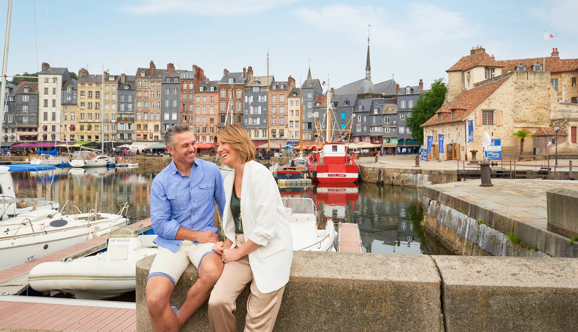 Honfleur, France - Seine River Cruises