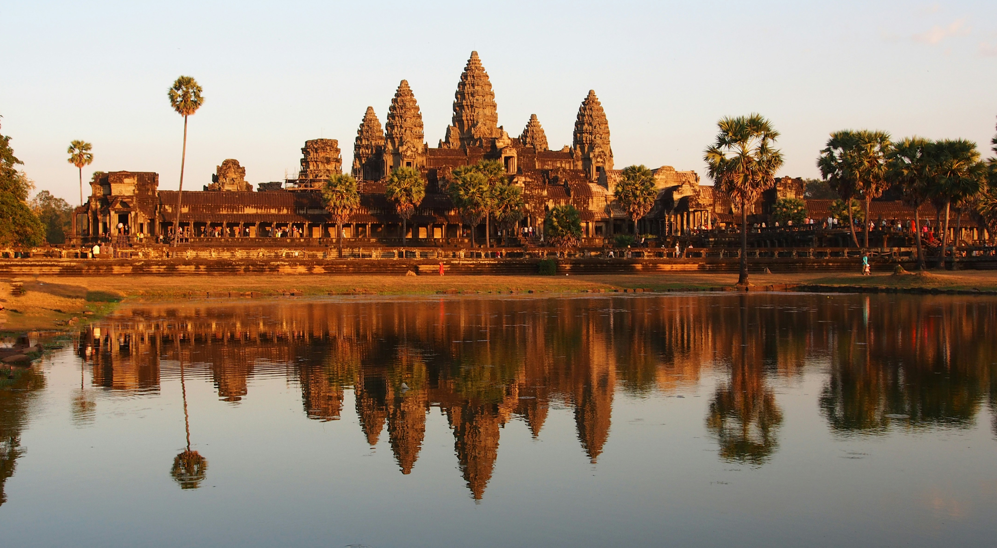Sunrise at Angkor Wat Cambodia 