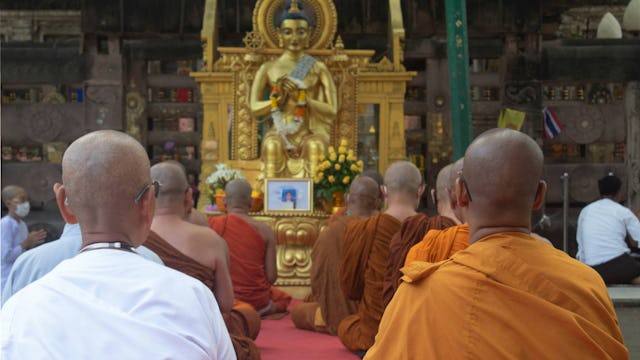 Buddhist Blessing Ceremony - Mekong River Cruises