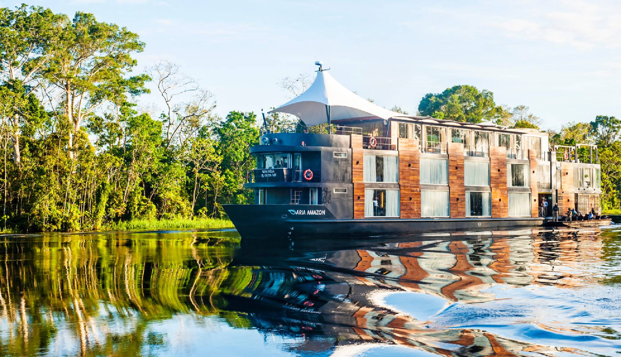 Aria Amazon - Uniworld River Cruises  trees