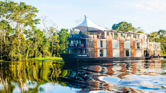 Aria Amazon - Uniworld River Cruises trees