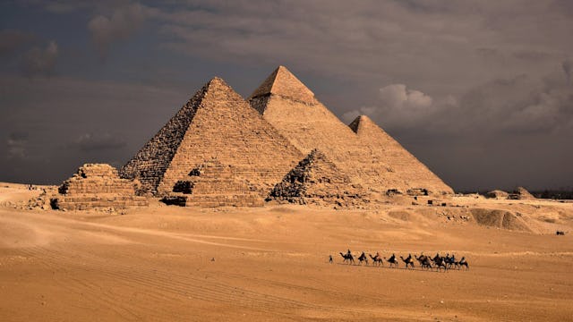 Nile River Cruises - Pyramids of Giza, Egypt
