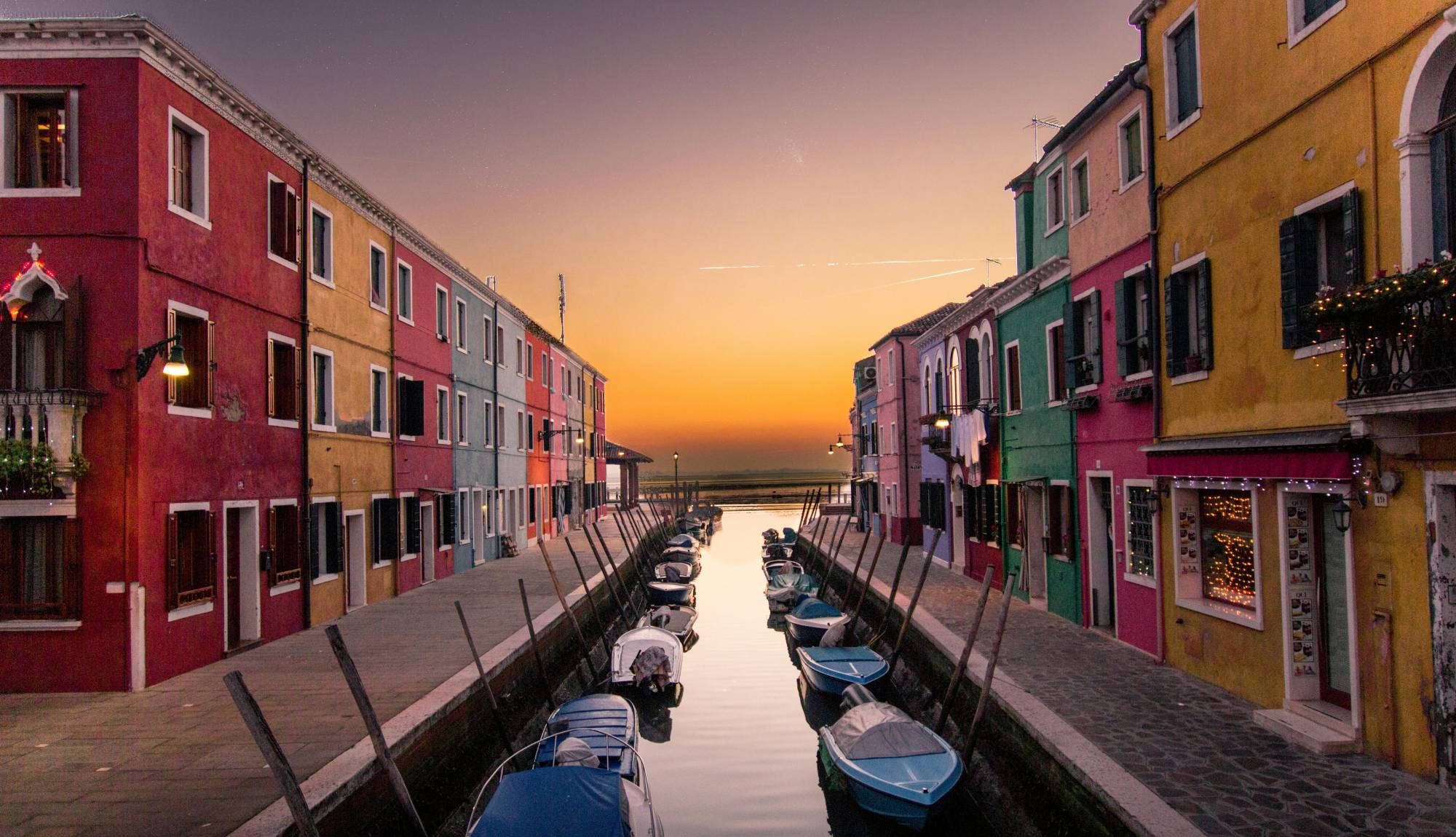 S.S. La Venezia - Venice and the Jewels of Veneto -  Burano Sunset