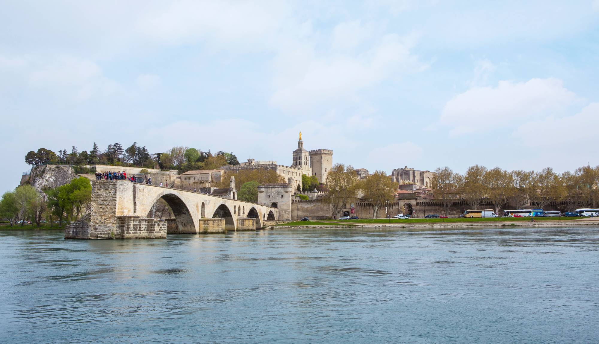 Rhône River Cruises -  Avignon Bridge