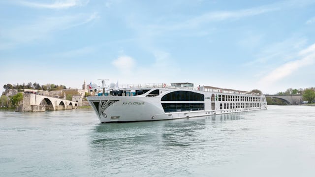 Rhône River Cruises - S.S. Catherine in Avignon
