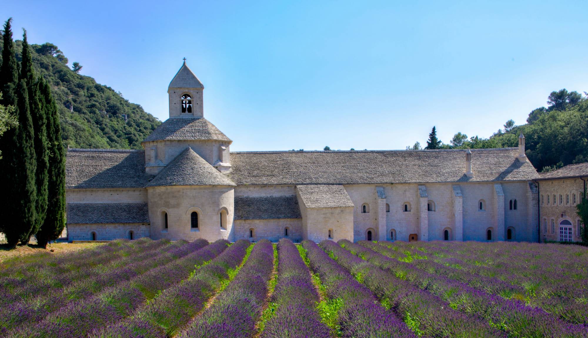 Rhône River Cruises - Abbaye Notre-Dame de Sénanque, Gordes, France