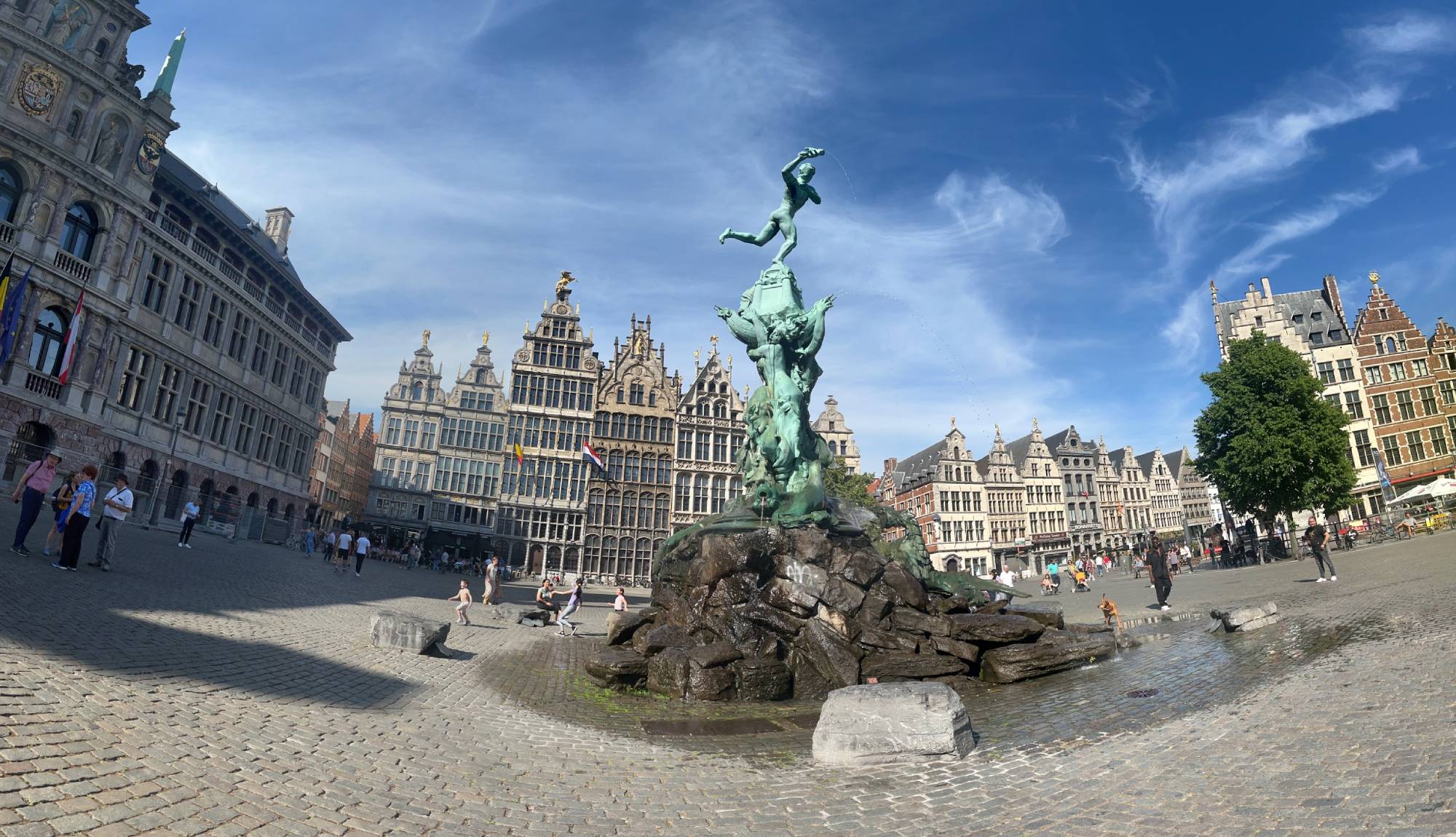 Antwerp, Belgium  Fountain