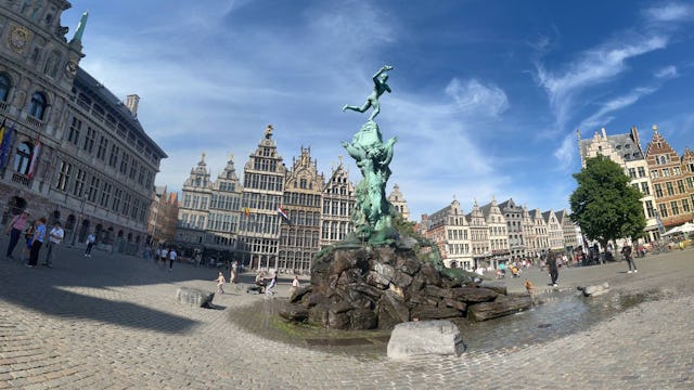 Antwerp, Belgium Fountain