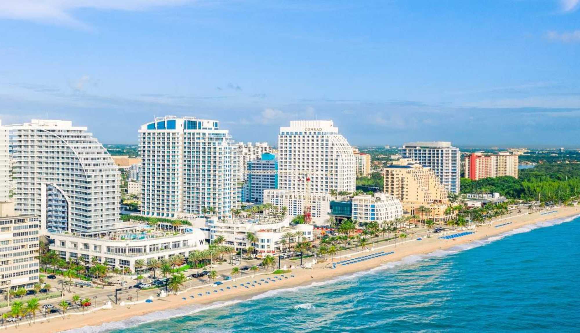 Fort Lauderdale - Beach skyline