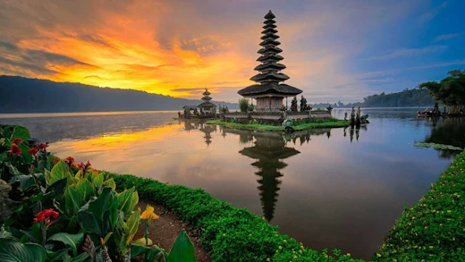 Bali - Temple in Water