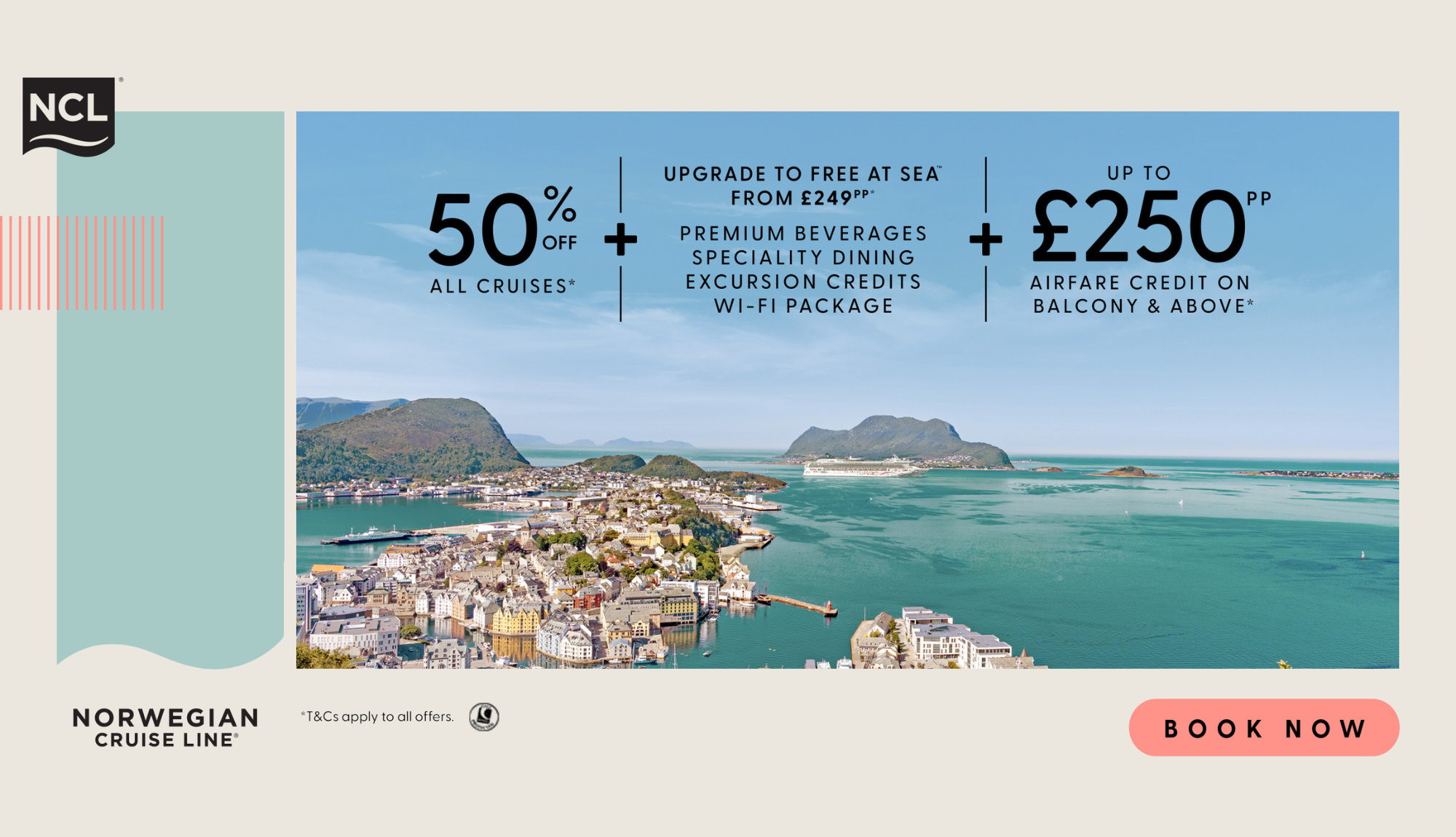 Norwegian Cruise Line March Deal