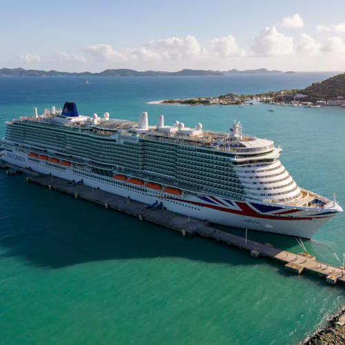 P&O Arvia in the Caribbean