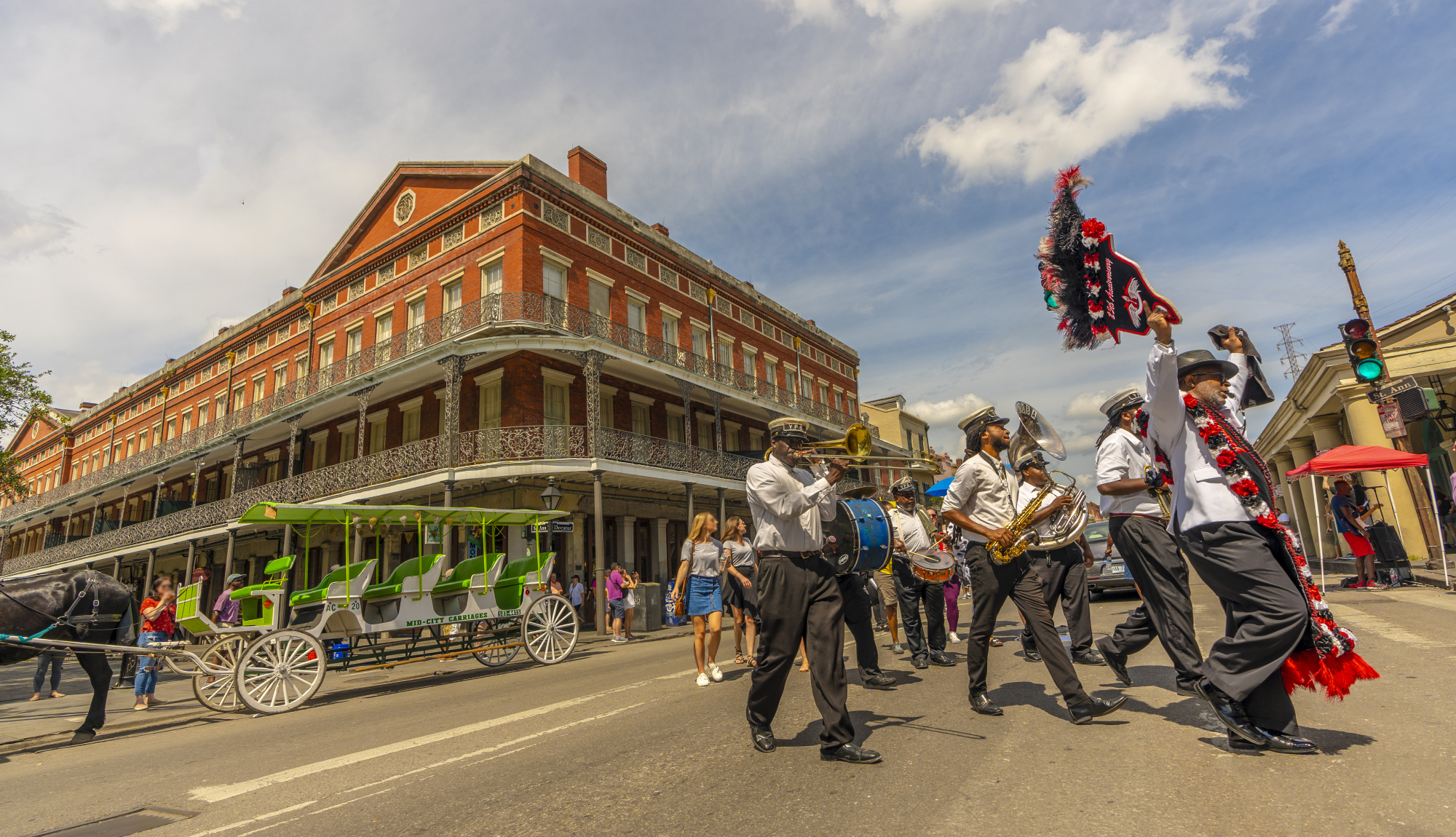 New Orleans - French Quarter Second Line Band