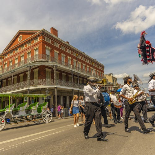 New Orleans - French Quarter Second Line Band