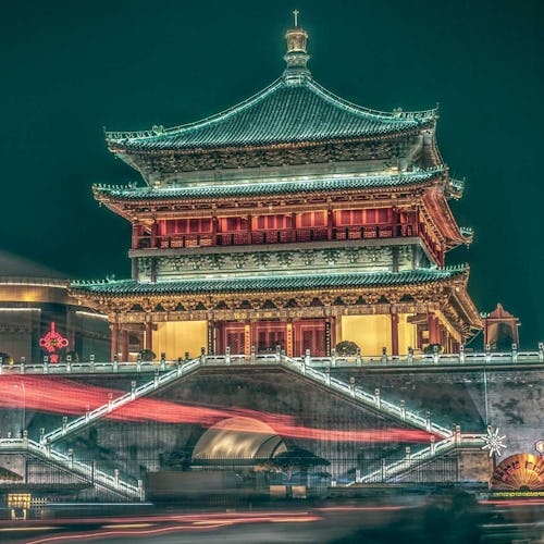 China - Xian Bell Tower and Drum Tower